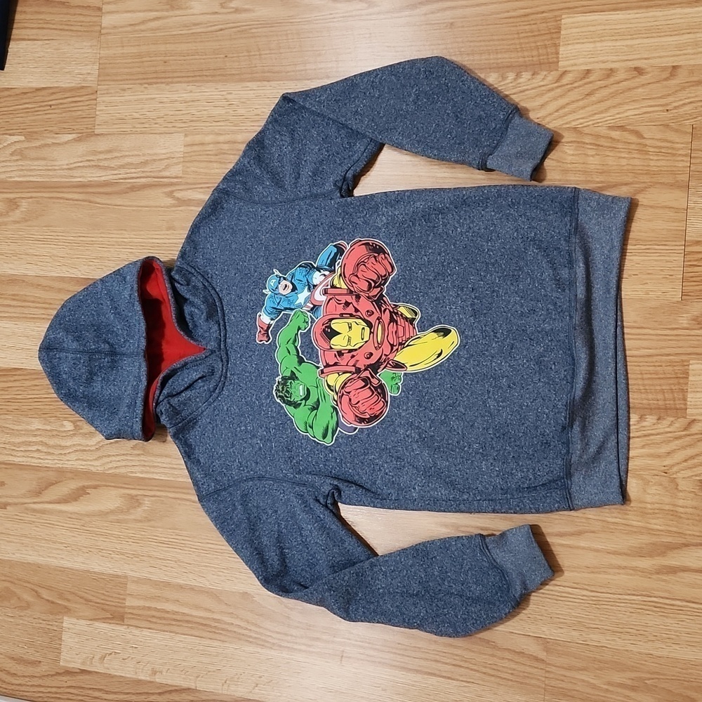 Marvel Avengers boys sweatshirt hoodie size Medium 10/12